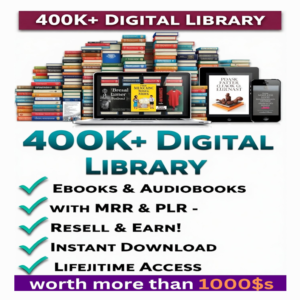 400K+ Premium Digital Library – PLR Content Across All Niches