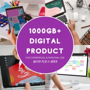 1000+ GB Digital Products & Assets Mega Pack